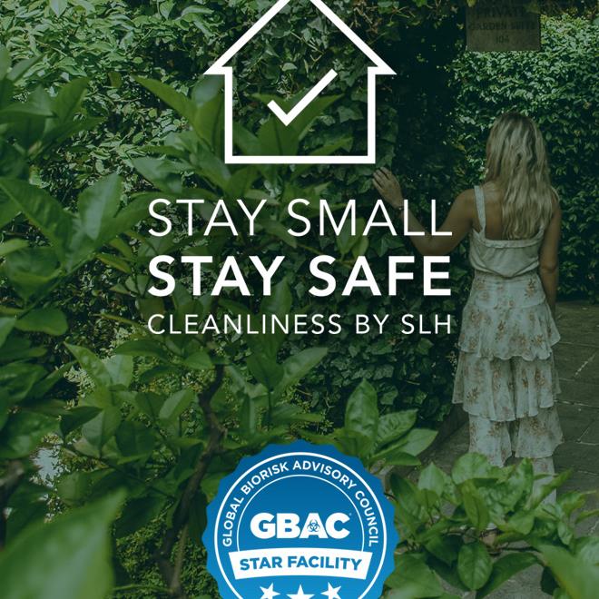 SLH.com Stay Small Stay Safe Covid-19 GBAC Accreditation