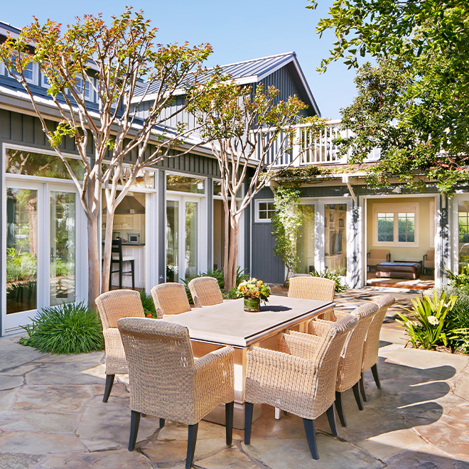 carneros resort spa courtyard